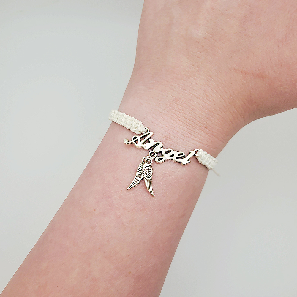 Angel Hemp Bracelet – Always With You - Image 2